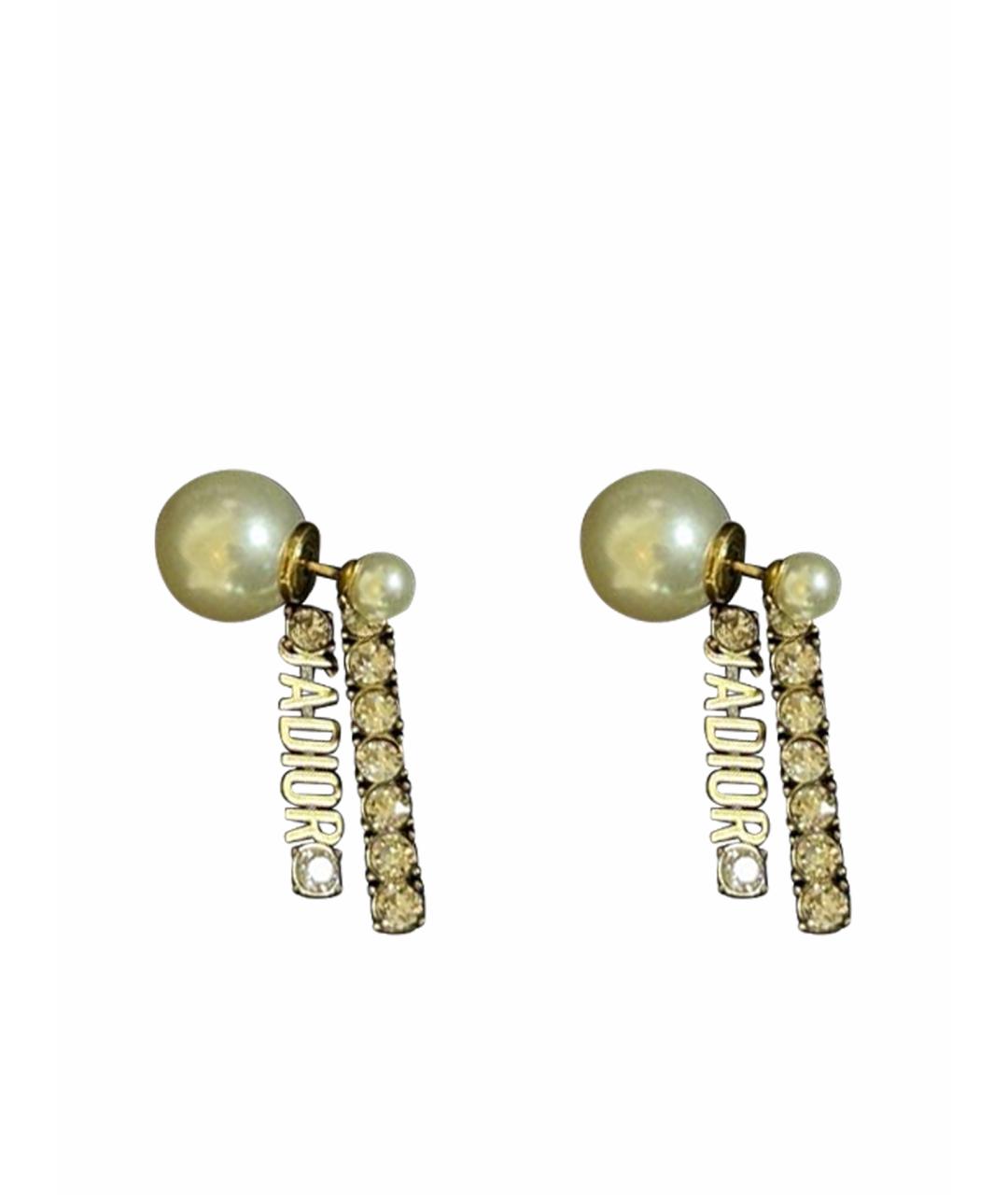 CHRISTIAN DIOR Золотые серьги, фото 1