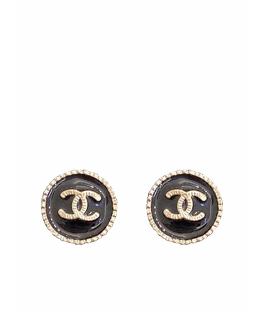 CHANEL Золотые серьги, фото 1