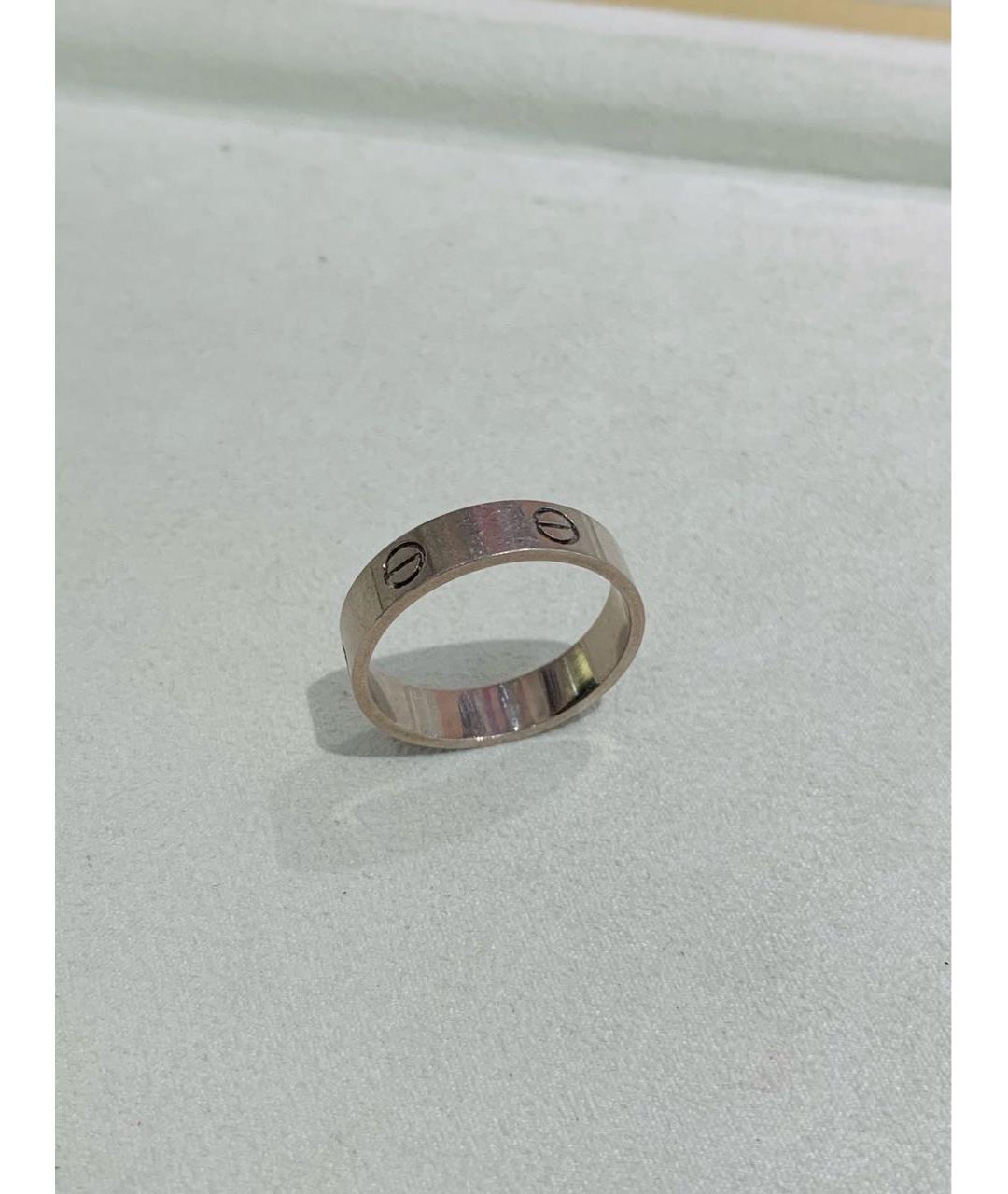 CARTIER Серебряное кольцо из белого золота, фото 3