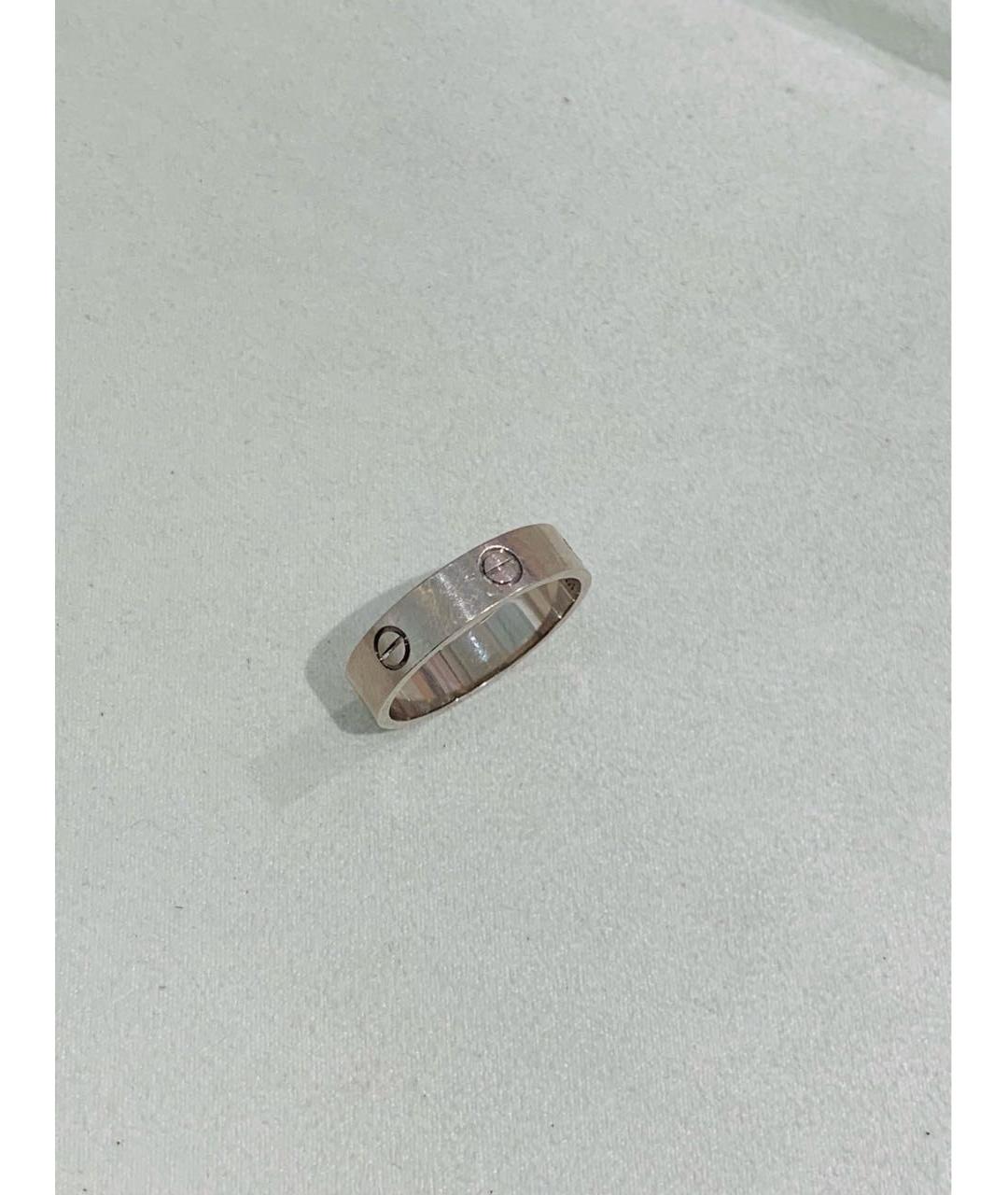 CARTIER Серебряное кольцо из белого золота, фото 7