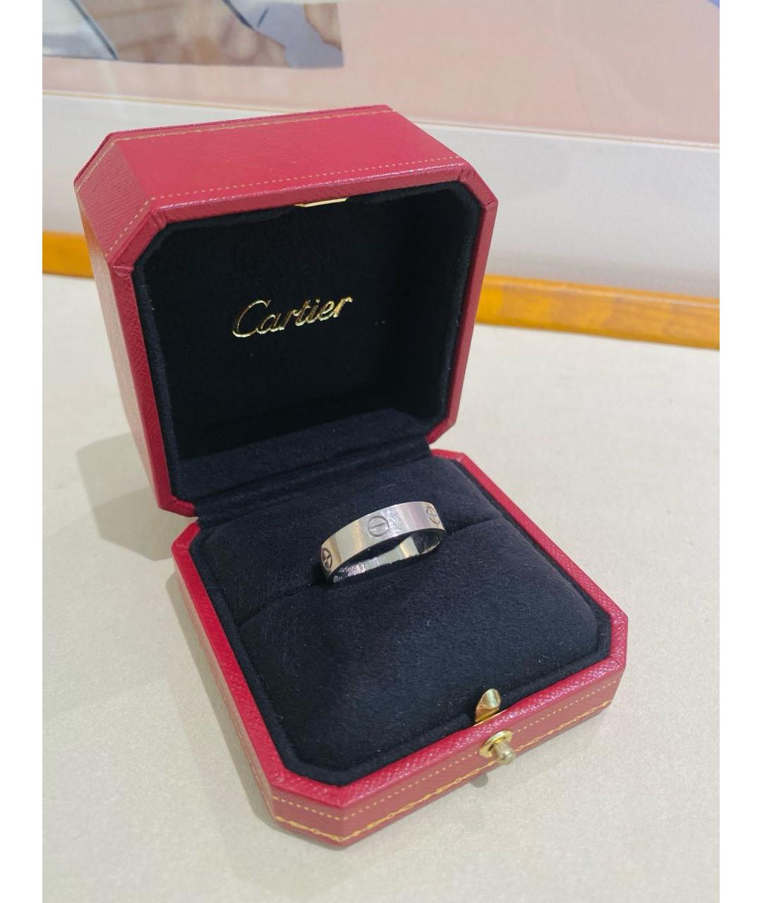 CARTIER Серебряное кольцо из белого золота, фото 8