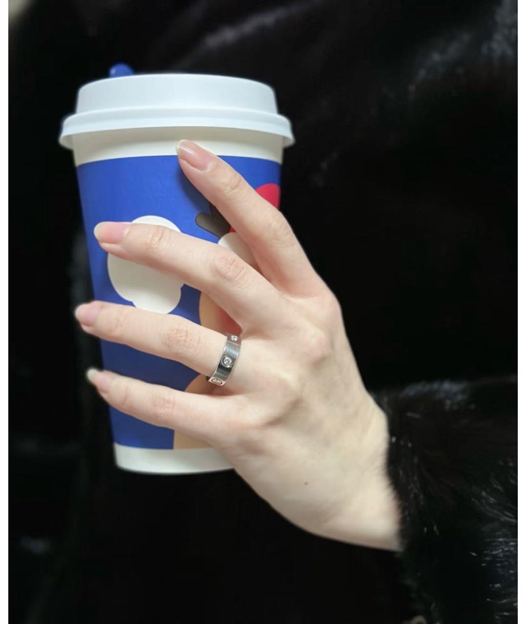 CARTIER Серебряное кольцо из белого золота, фото 6