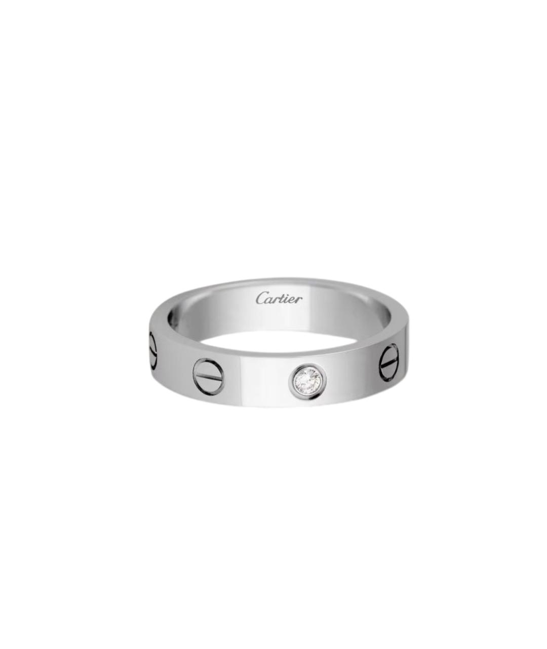 CARTIER Серебряное кольцо из белого золота, фото 1
