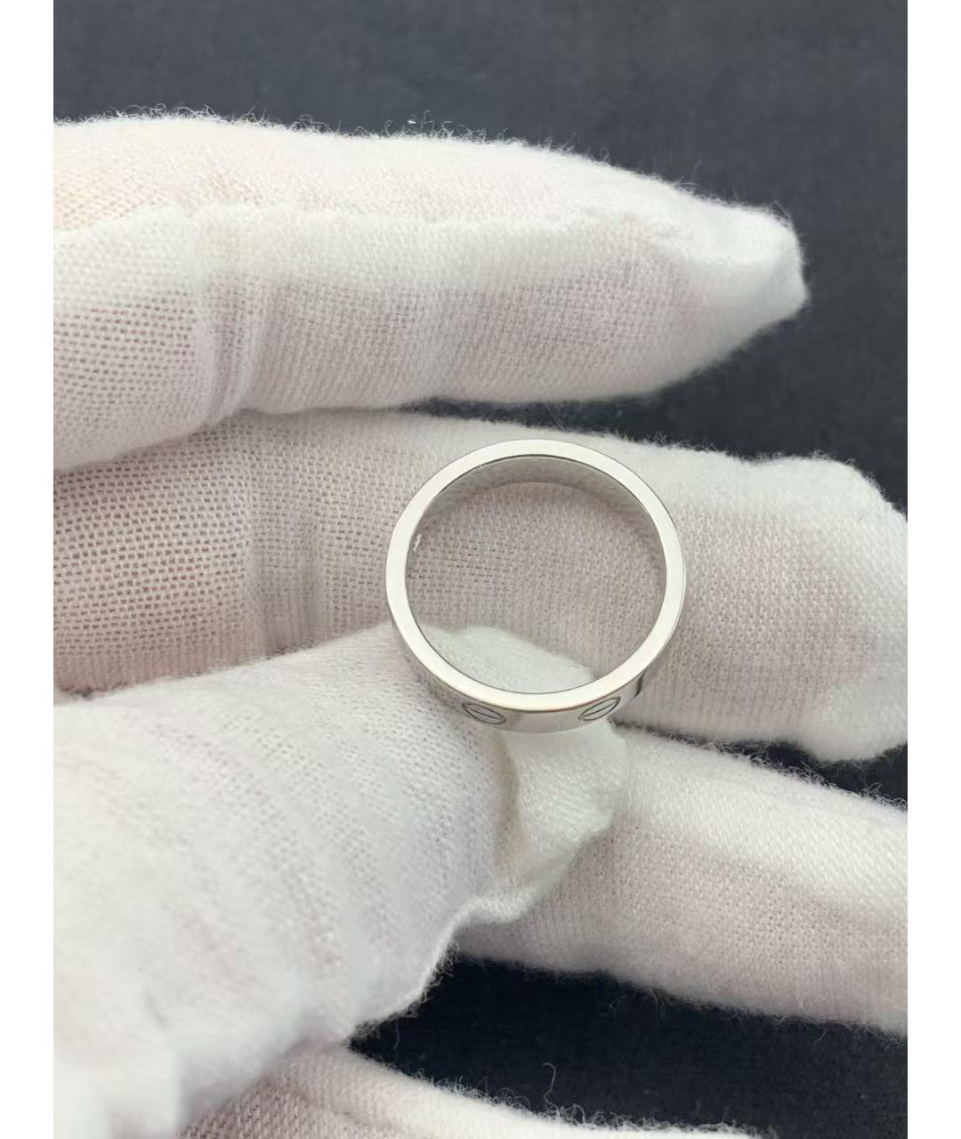 CARTIER Серебряное кольцо из белого золота, фото 4