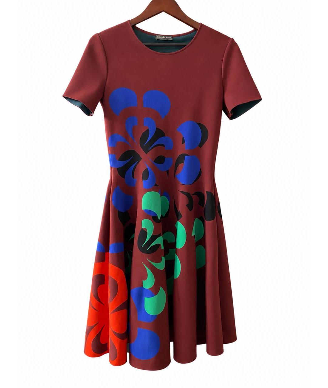ALEXANDER MCQUEEN Вискозное коктейльное платье, фото 5