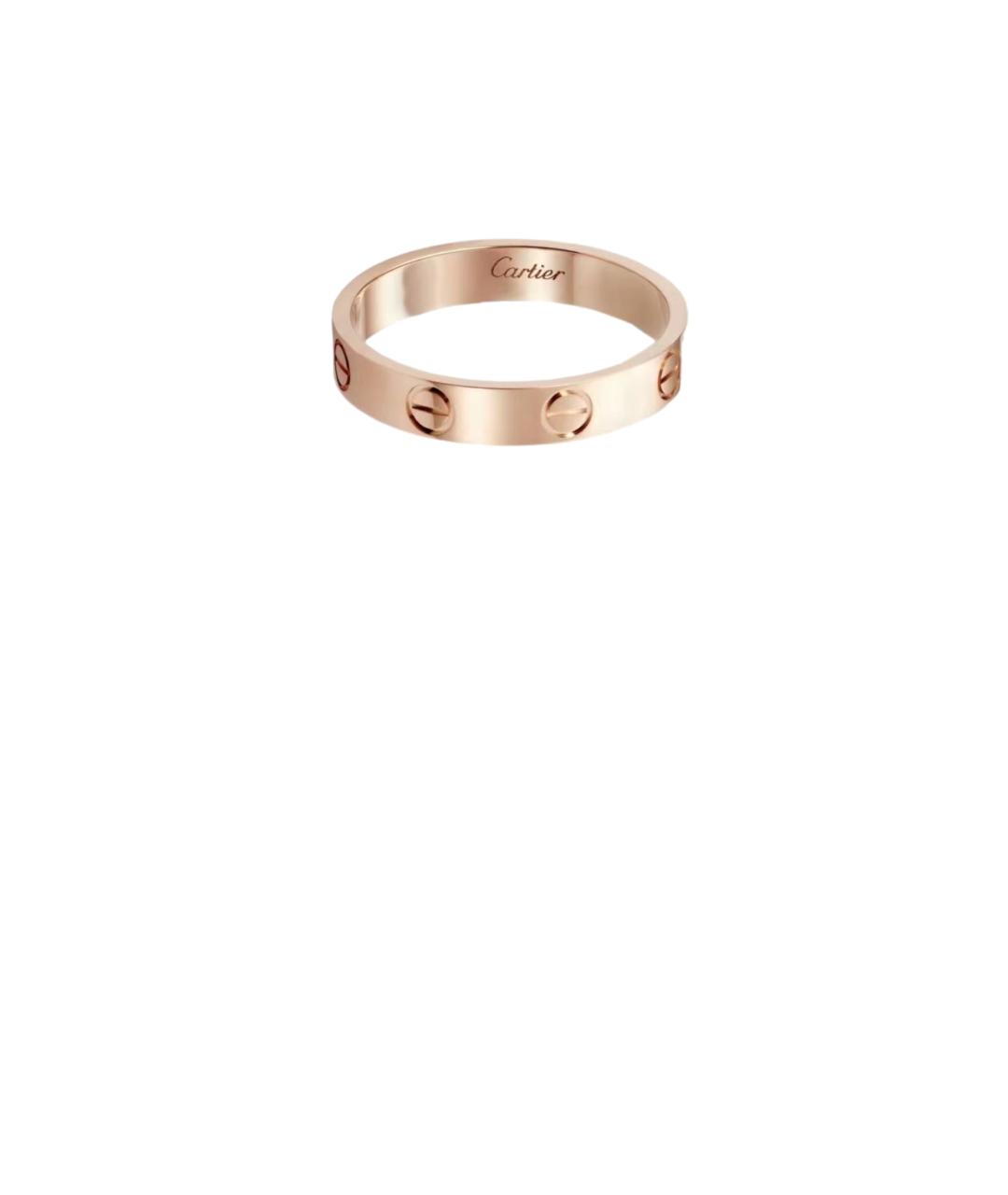 CARTIER Золотое кольцо из розового золота, фото 5