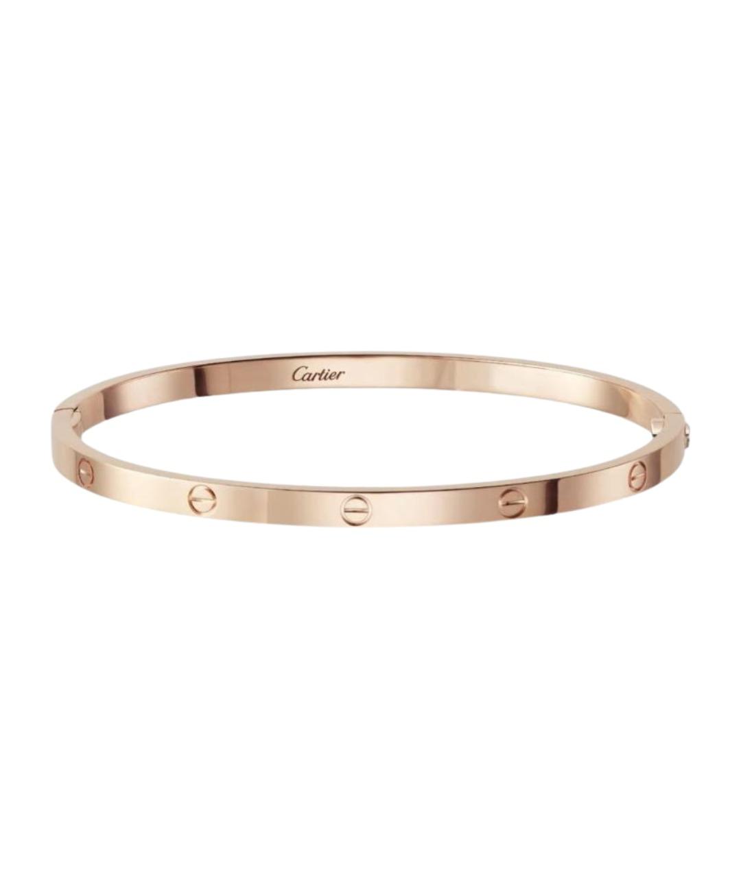CARTIER Золотой браслет из розового золота, фото 1