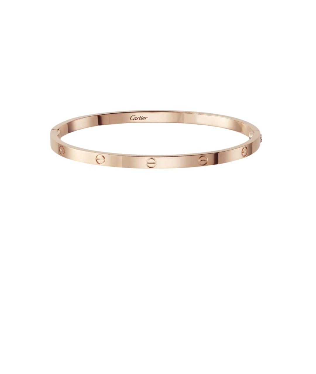 CARTIER Золотой браслет из розового золота, фото 2