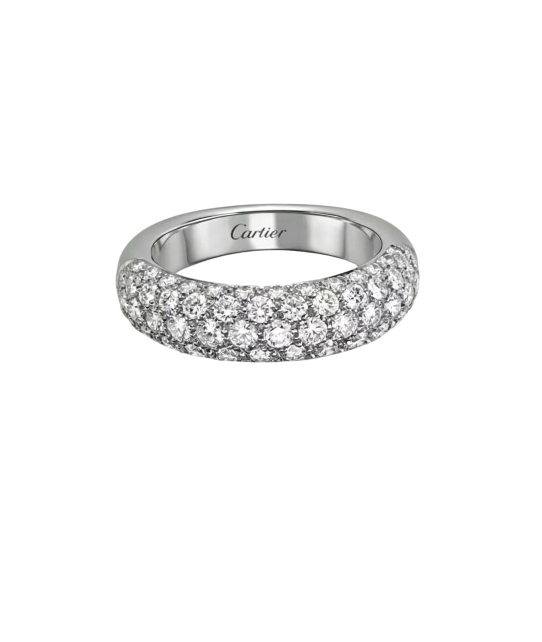CARTIER Серебряное кольцо из белого золота, фото 1