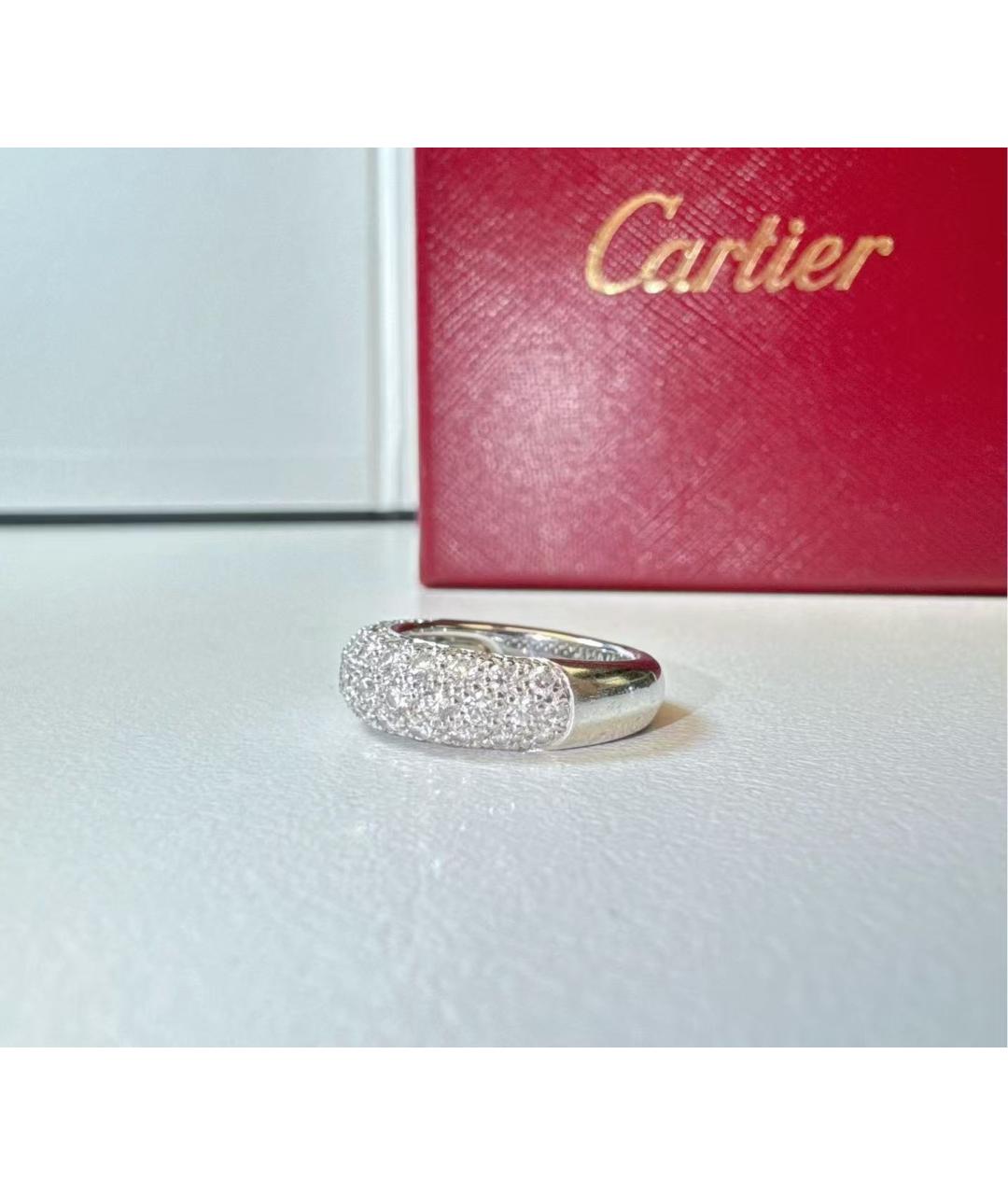 CARTIER Серебряное кольцо из белого золота, фото 2