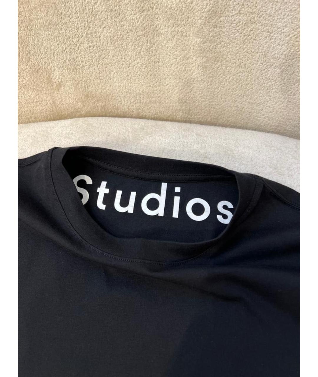 ACNE STUDIOS Черная футболка, фото 5