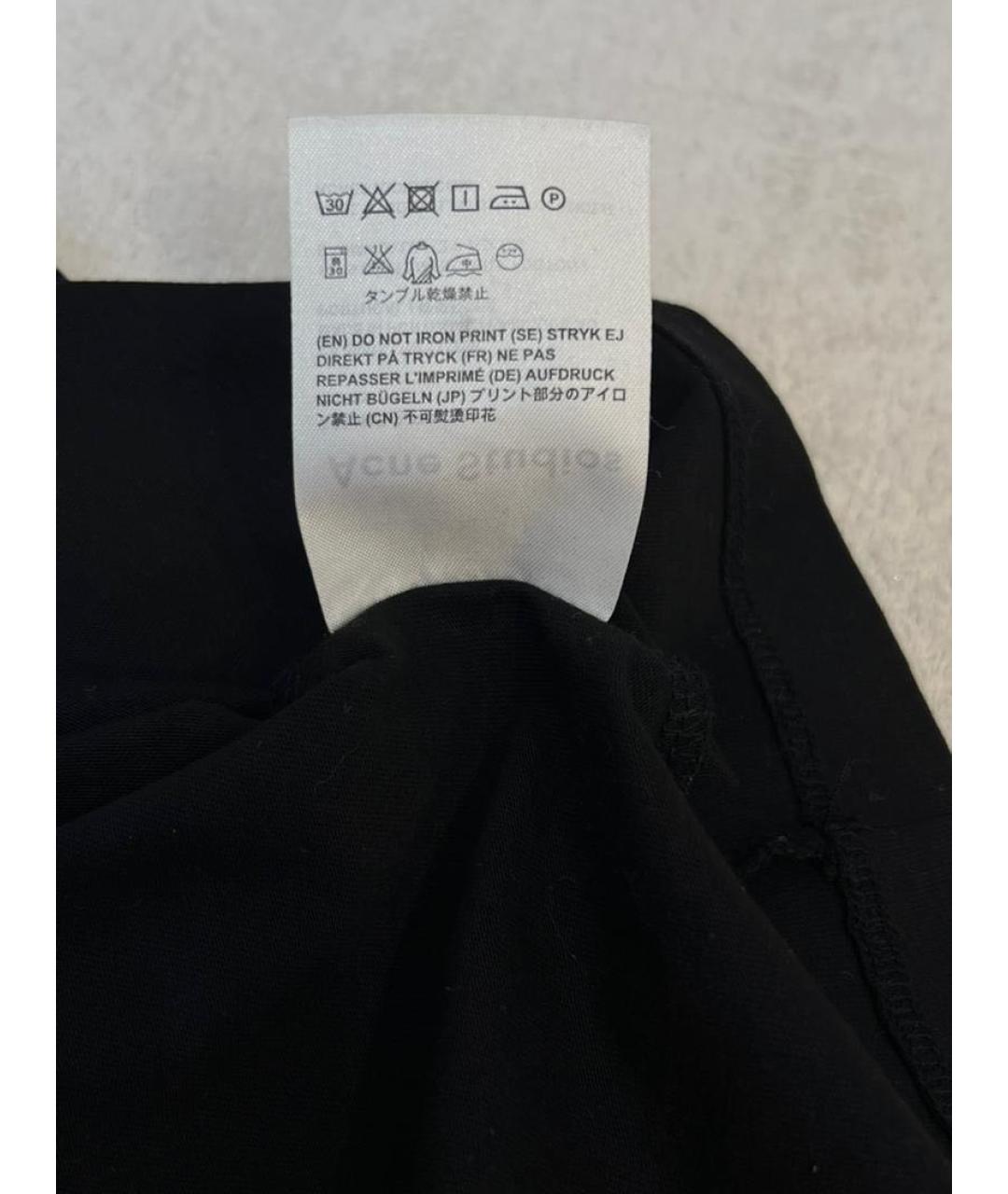 ACNE STUDIOS Черная футболка, фото 7