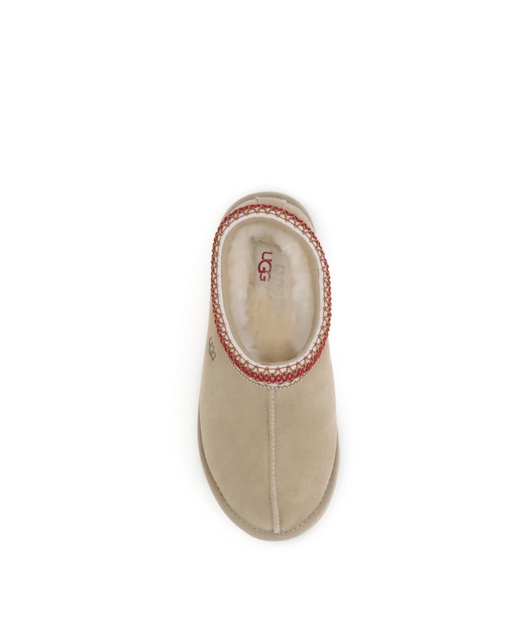 UGG Бежевые кожаные сабо, фото 4
