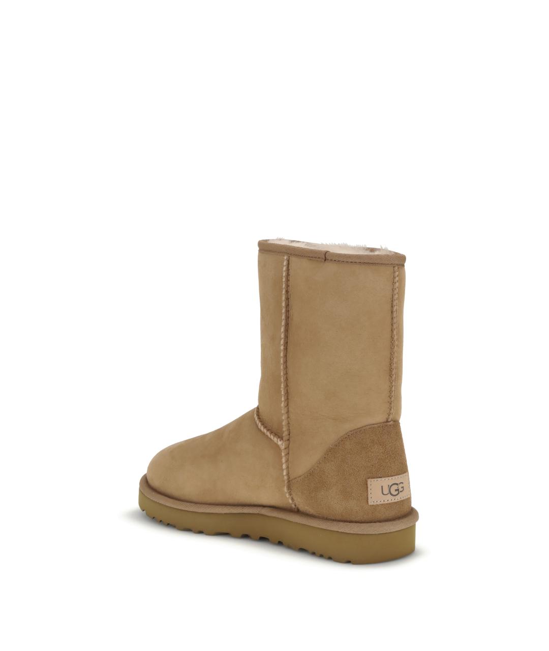 UGG Коричневые кожаные сапоги, фото 3