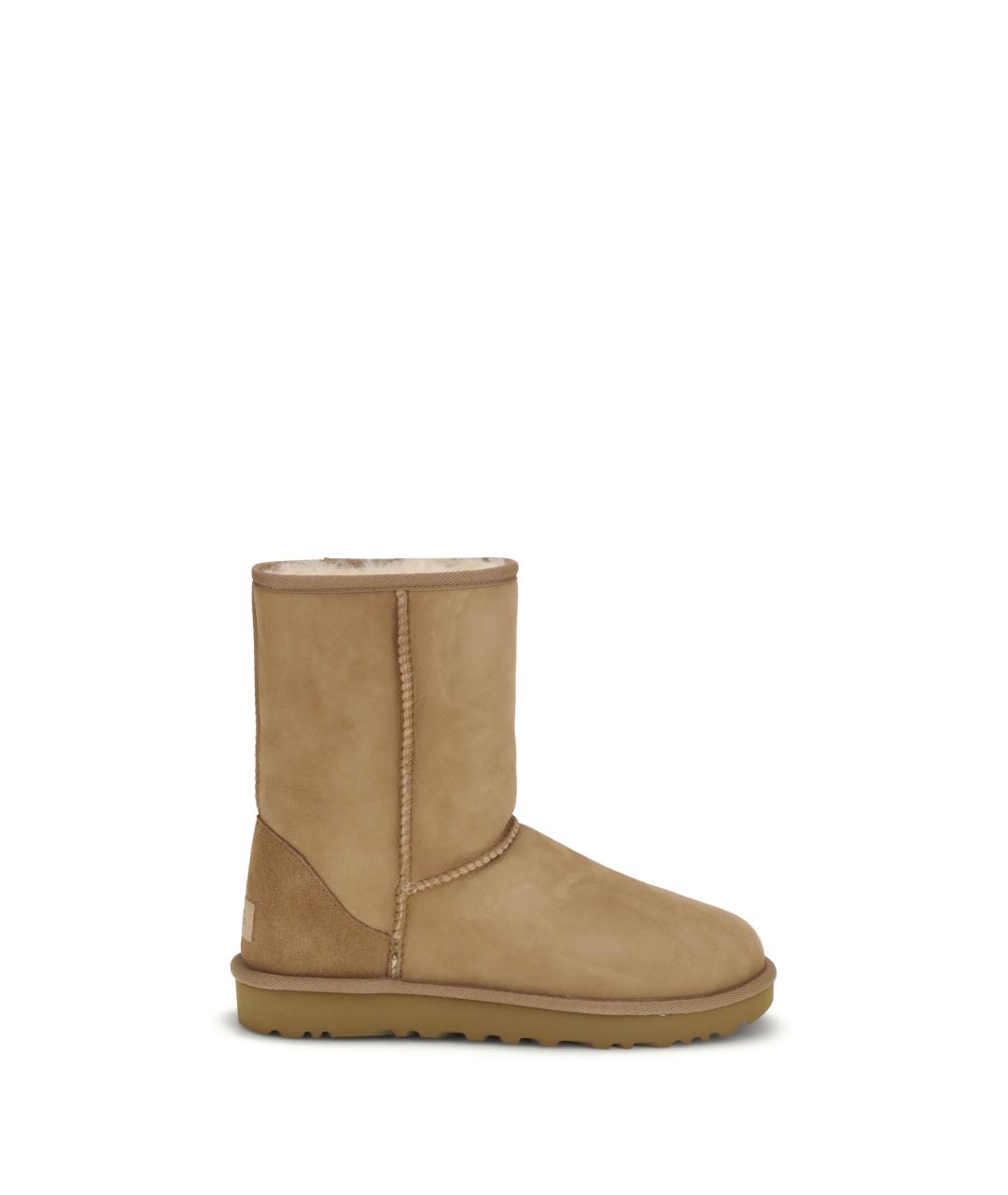 UGG Коричневые кожаные сапоги, фото 1