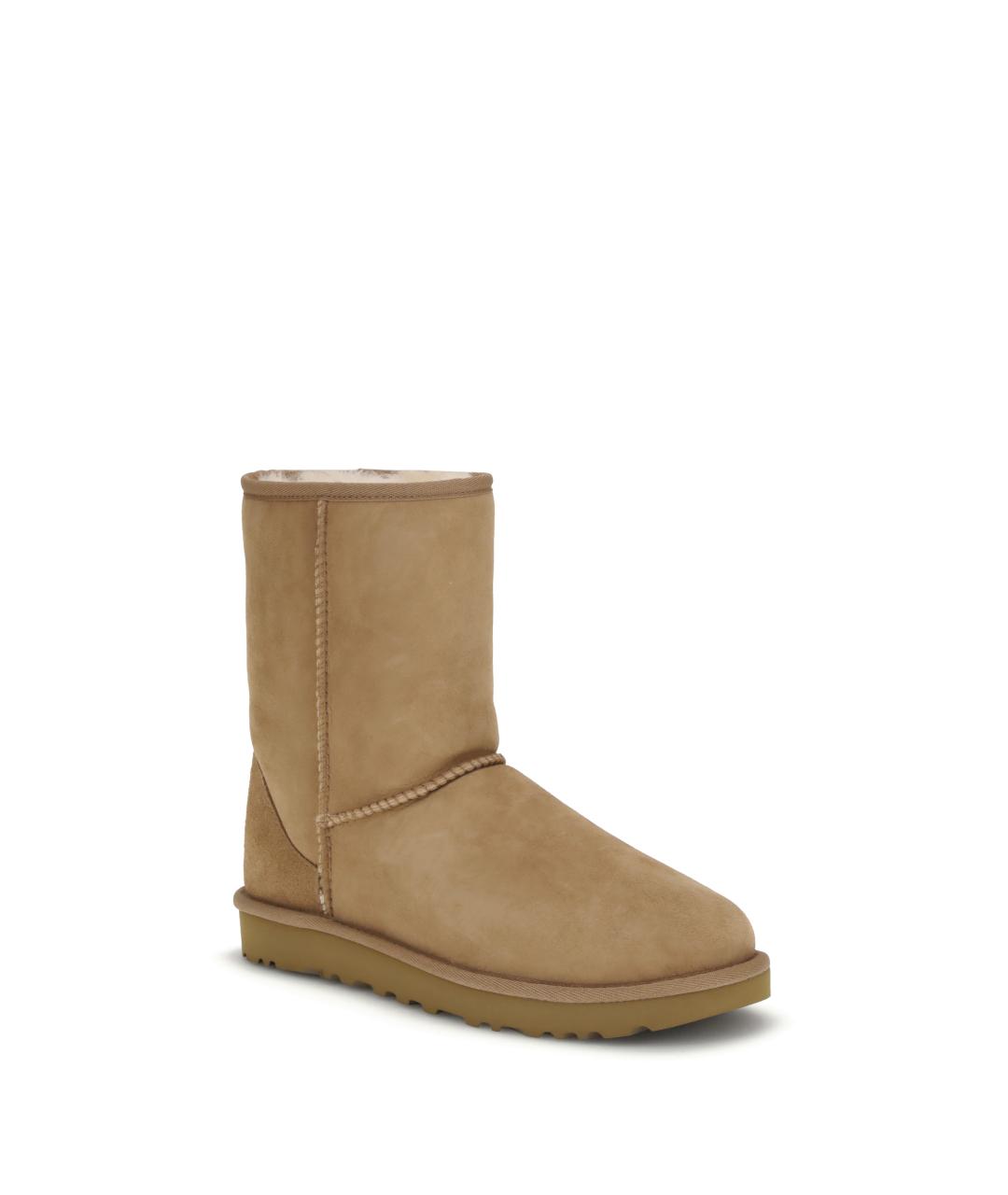 UGG Коричневые кожаные сапоги, фото 2
