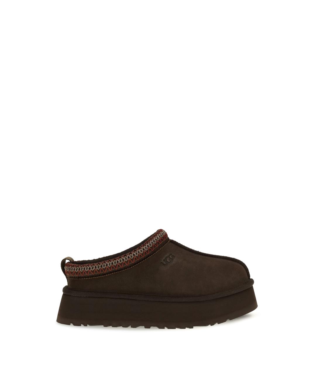UGG Коричневые кожаные сабо, фото 5