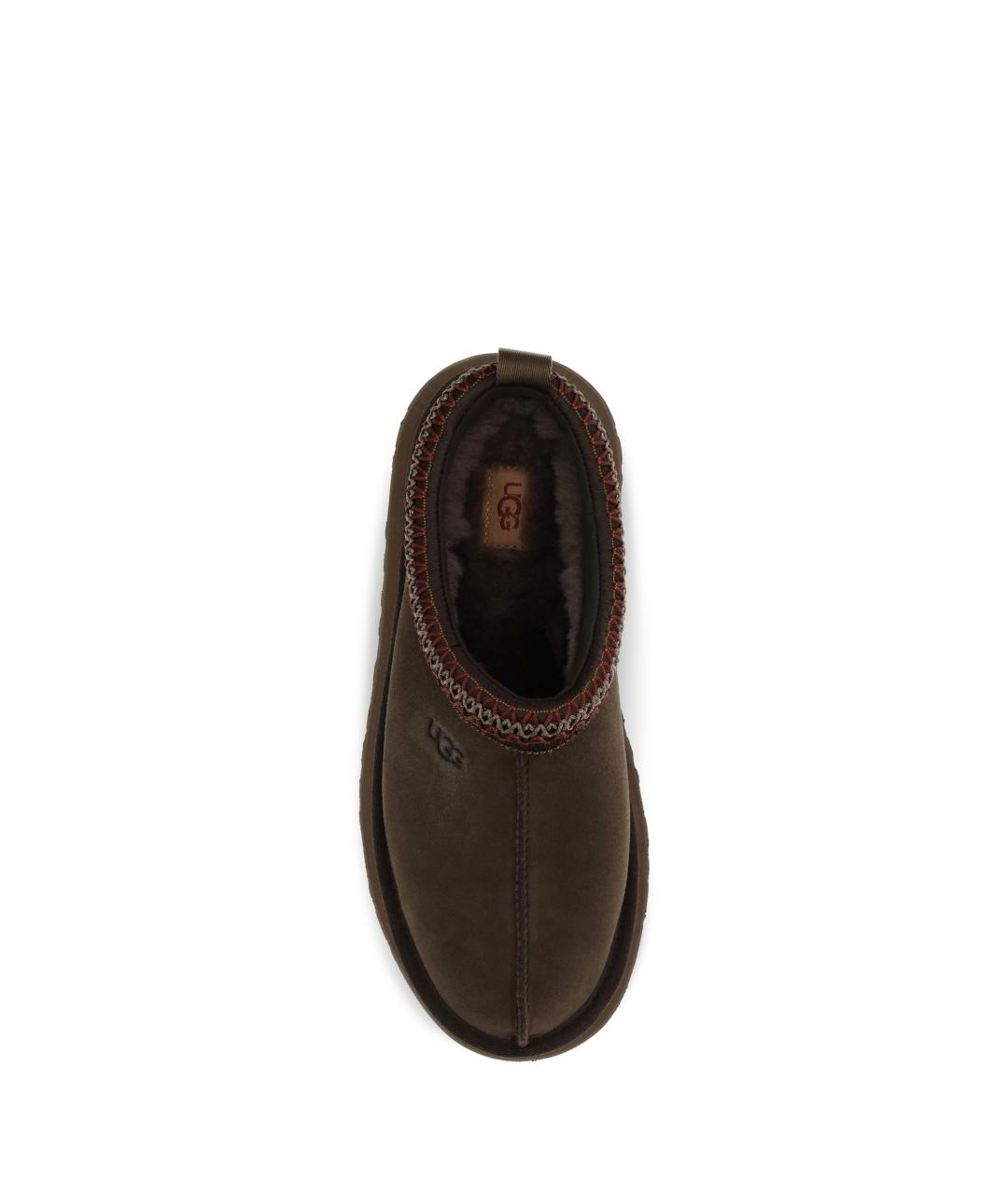 UGG Коричневые кожаные сабо, фото 4