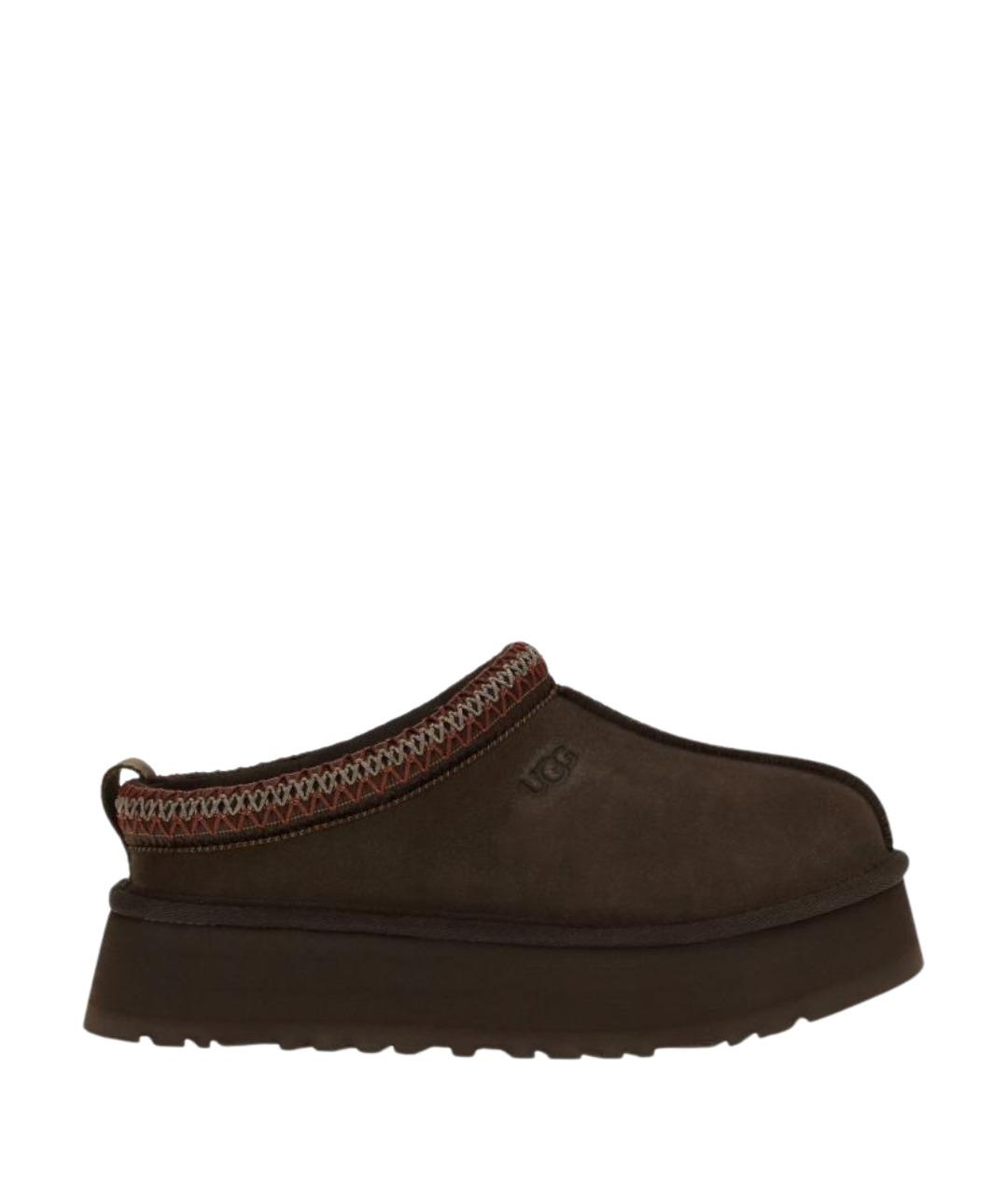 UGG Коричневые кожаные сабо, фото 1