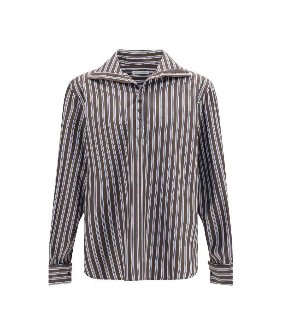 DRIES VAN NOTEN Мульти хлопковая кэжуал рубашка, фото 1