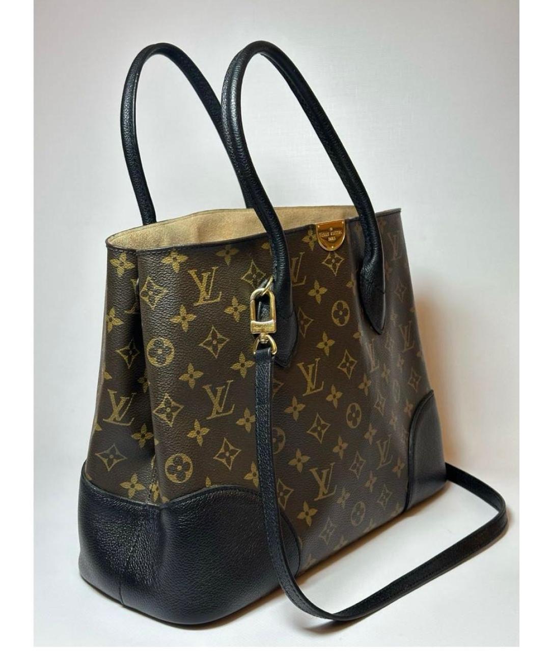 LOUIS VUITTON Коричневая канва сумка через плечо, фото 2