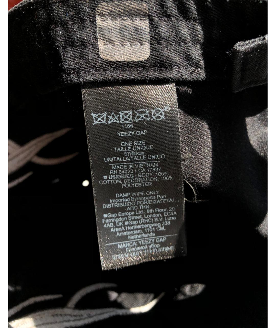 BALENCIAGA Черная хлопковая кепка/бейсболка, фото 6