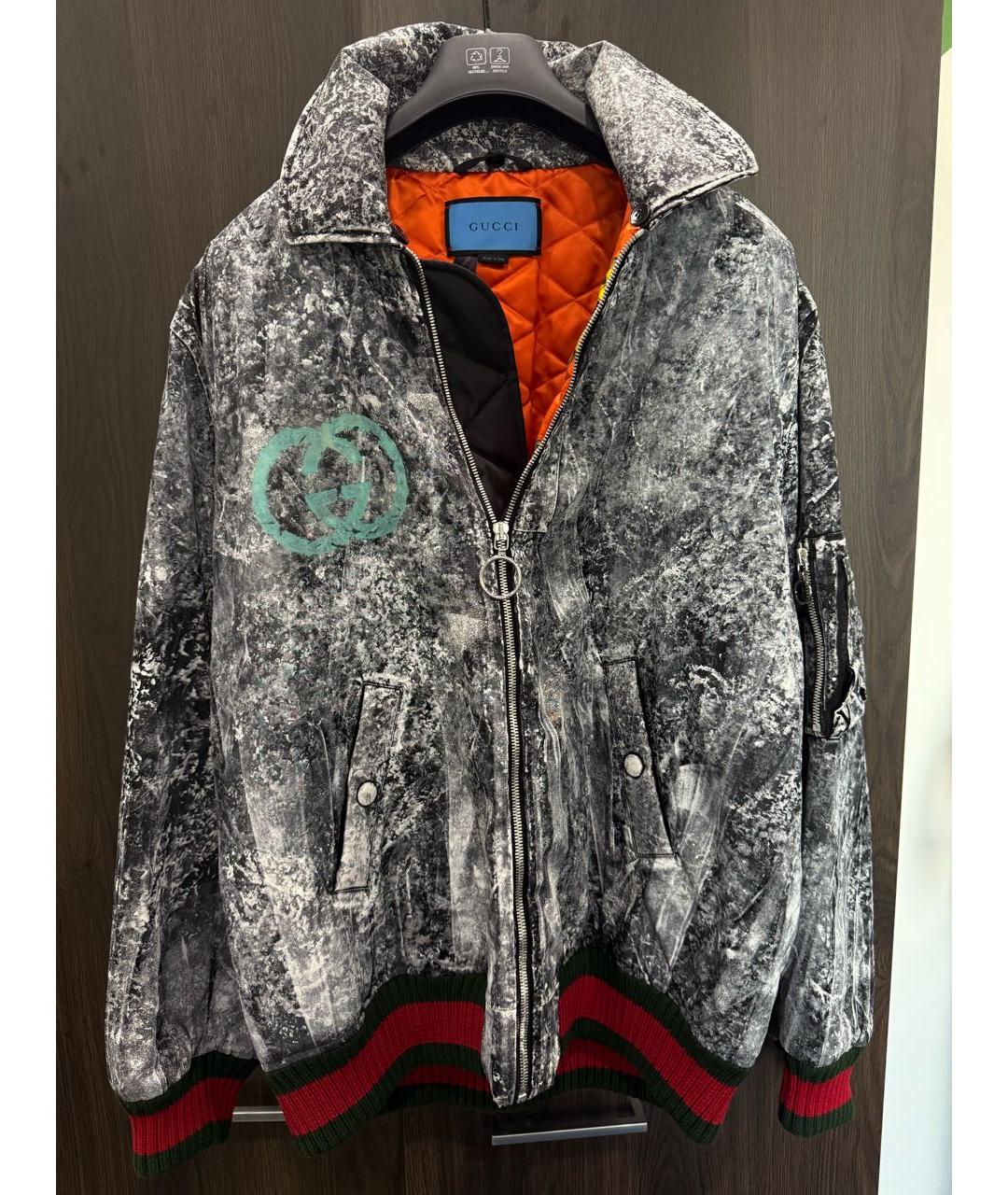GUCCI Серая куртка, фото 9