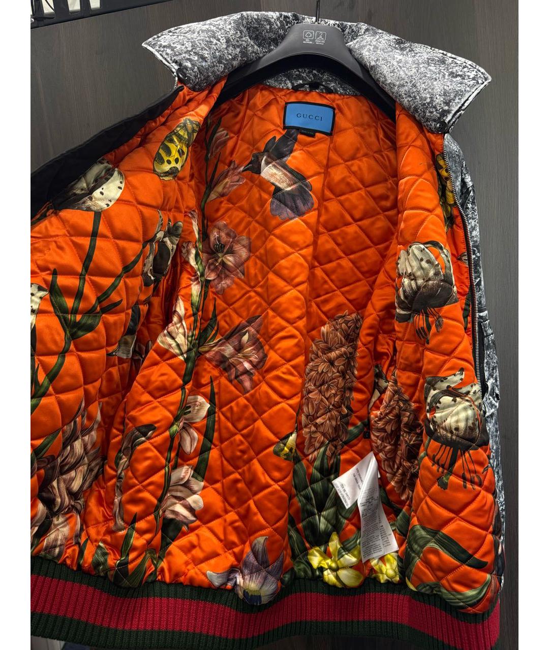 GUCCI Серая куртка, фото 3