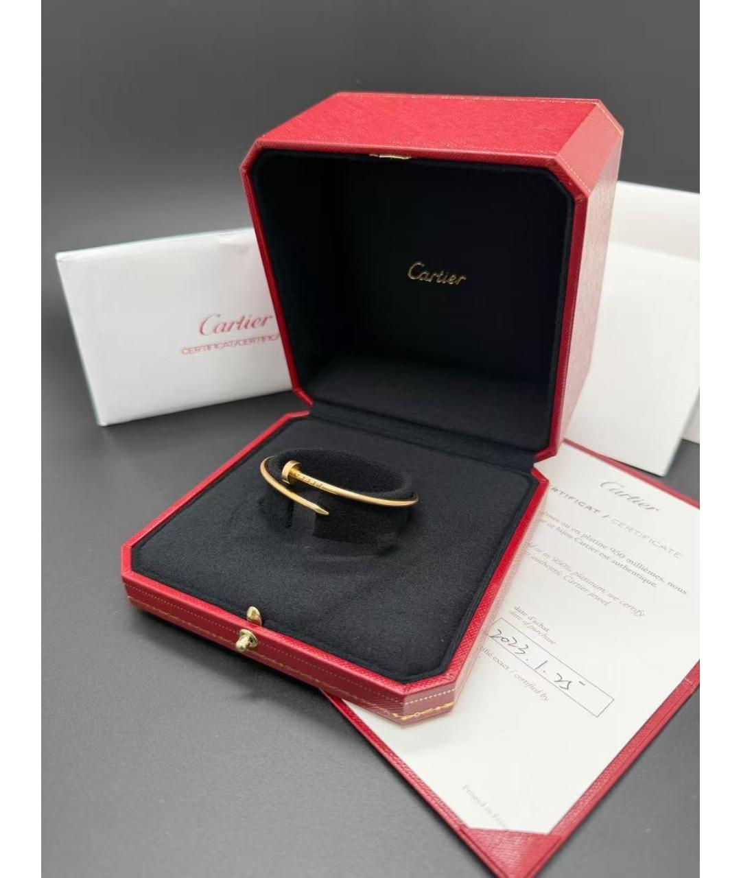 CARTIER Золотой браслет из розового золота, фото 3