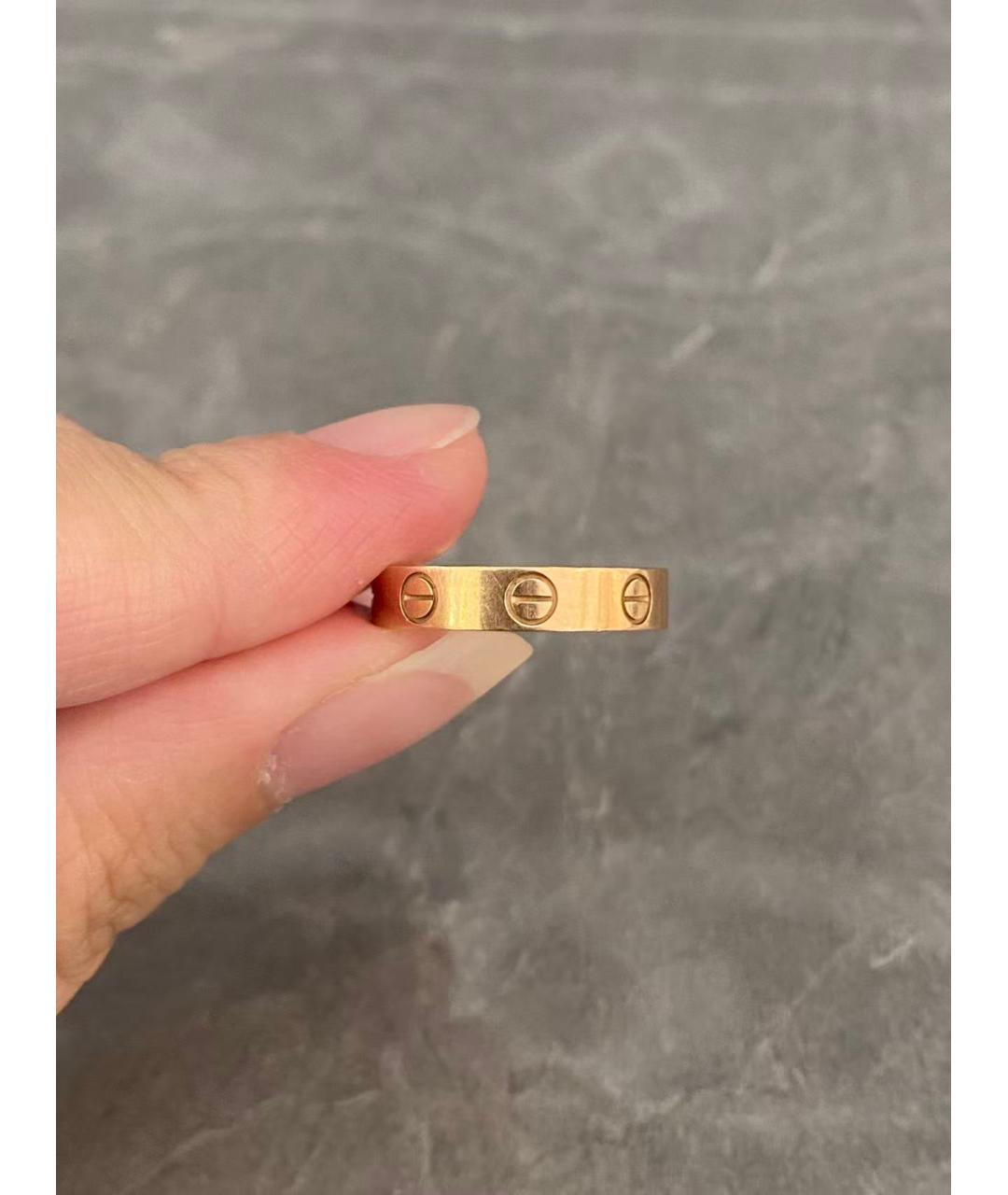 CARTIER Золотое кольцо из розового золота, фото 4
