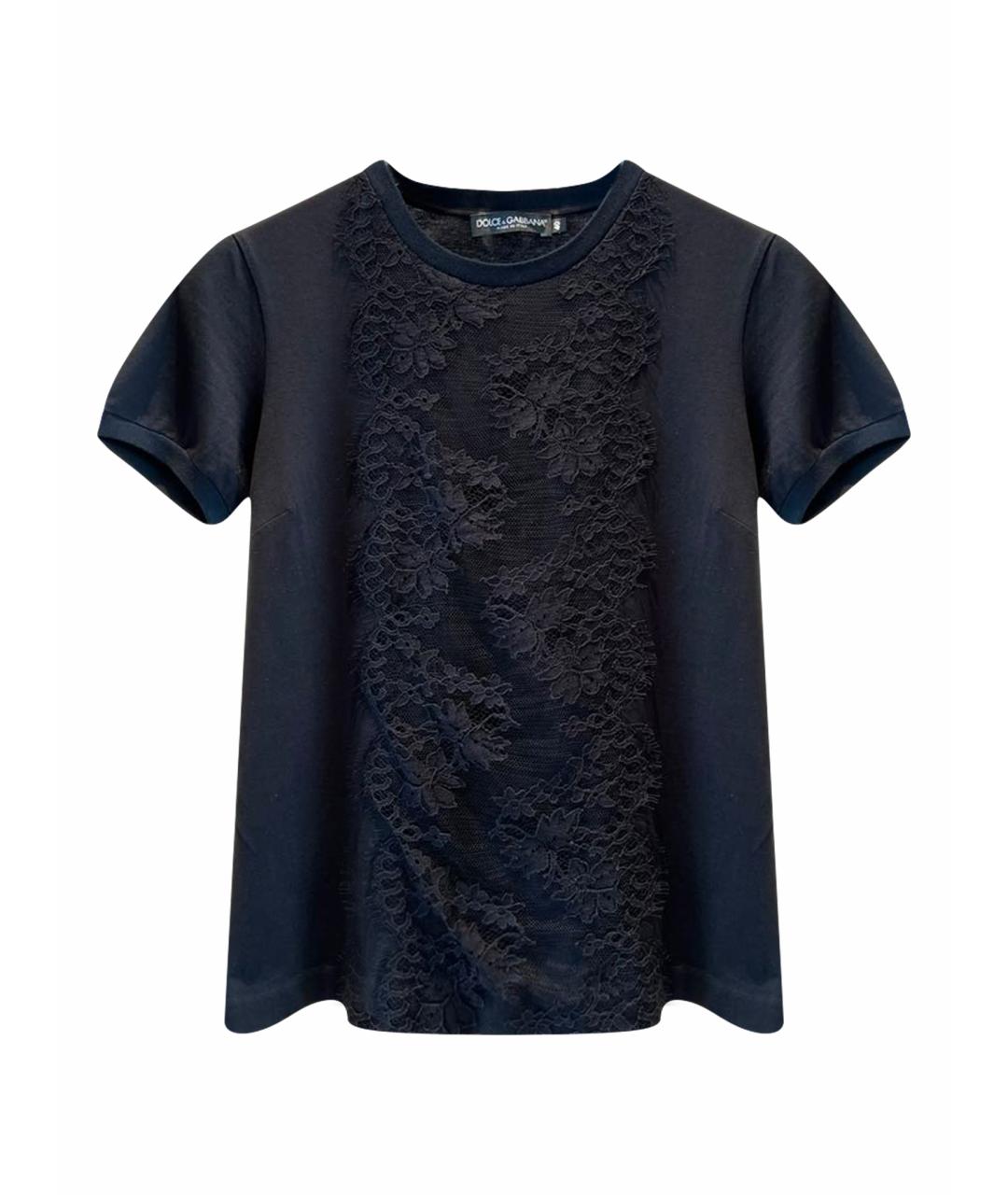 DOLCE&GABBANA Черная футболка, фото 1