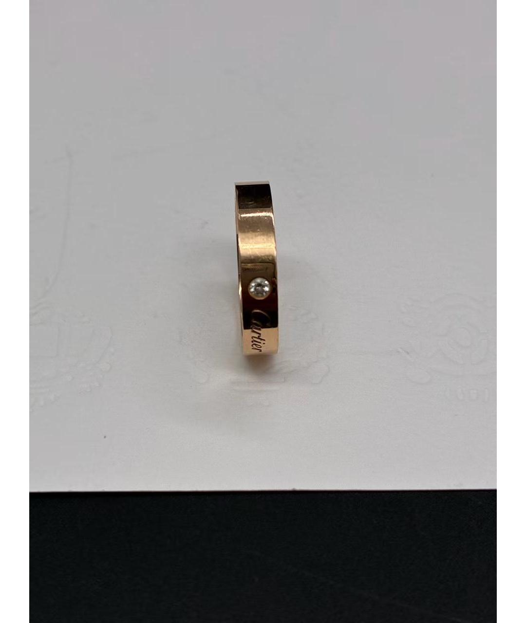 CARTIER Золотое кольцо из розового золота, фото 4