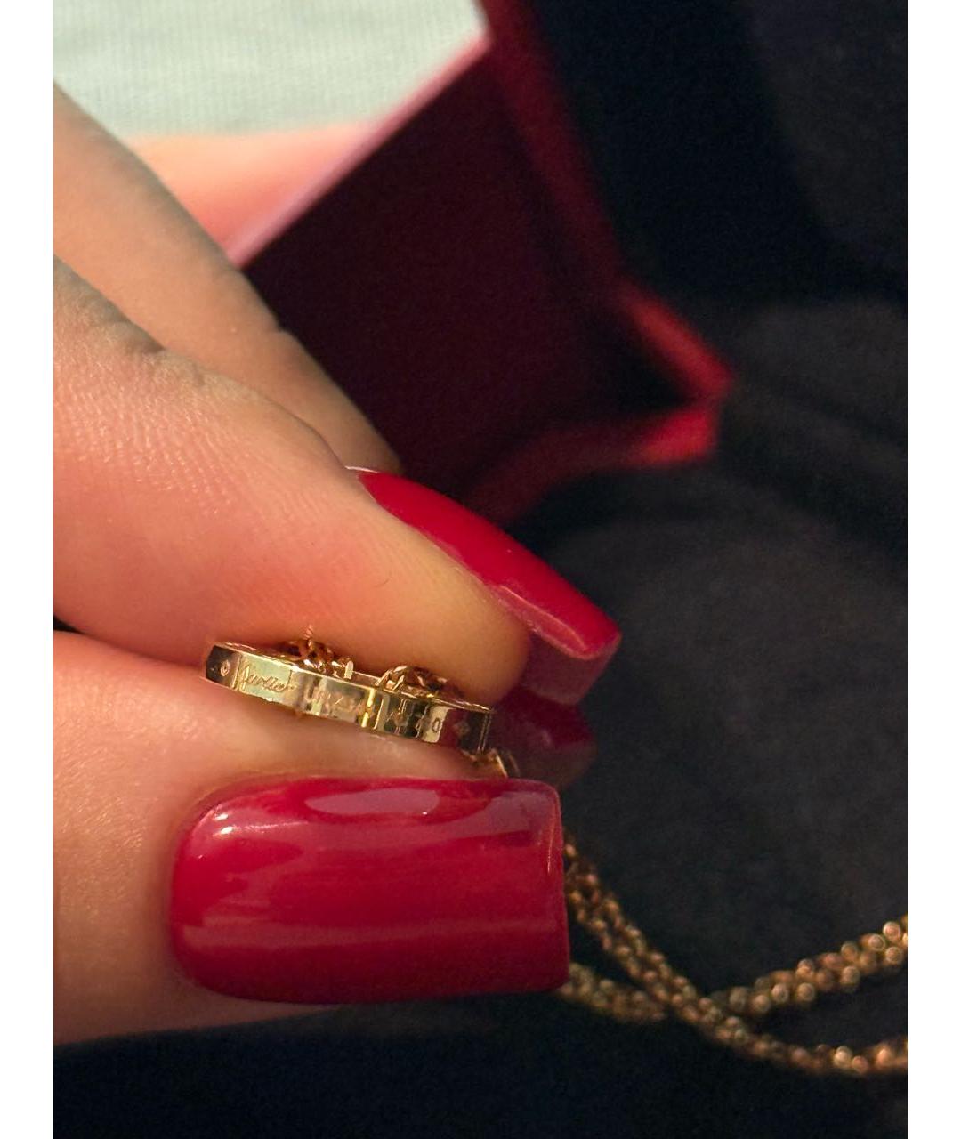 CARTIER Золотая подвеска из розового золота, фото 4