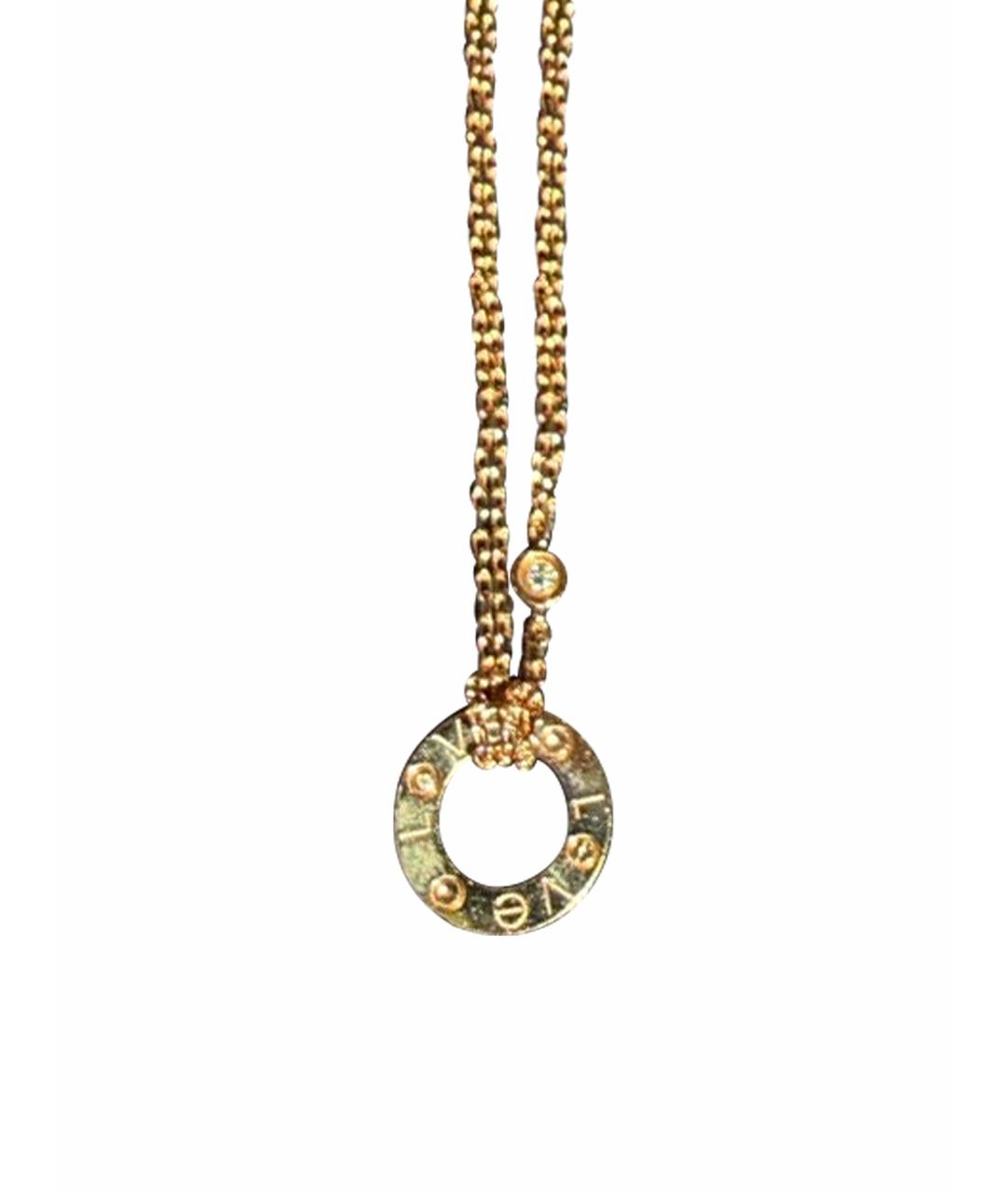 CARTIER Золотая подвеска из розового золота, фото 1