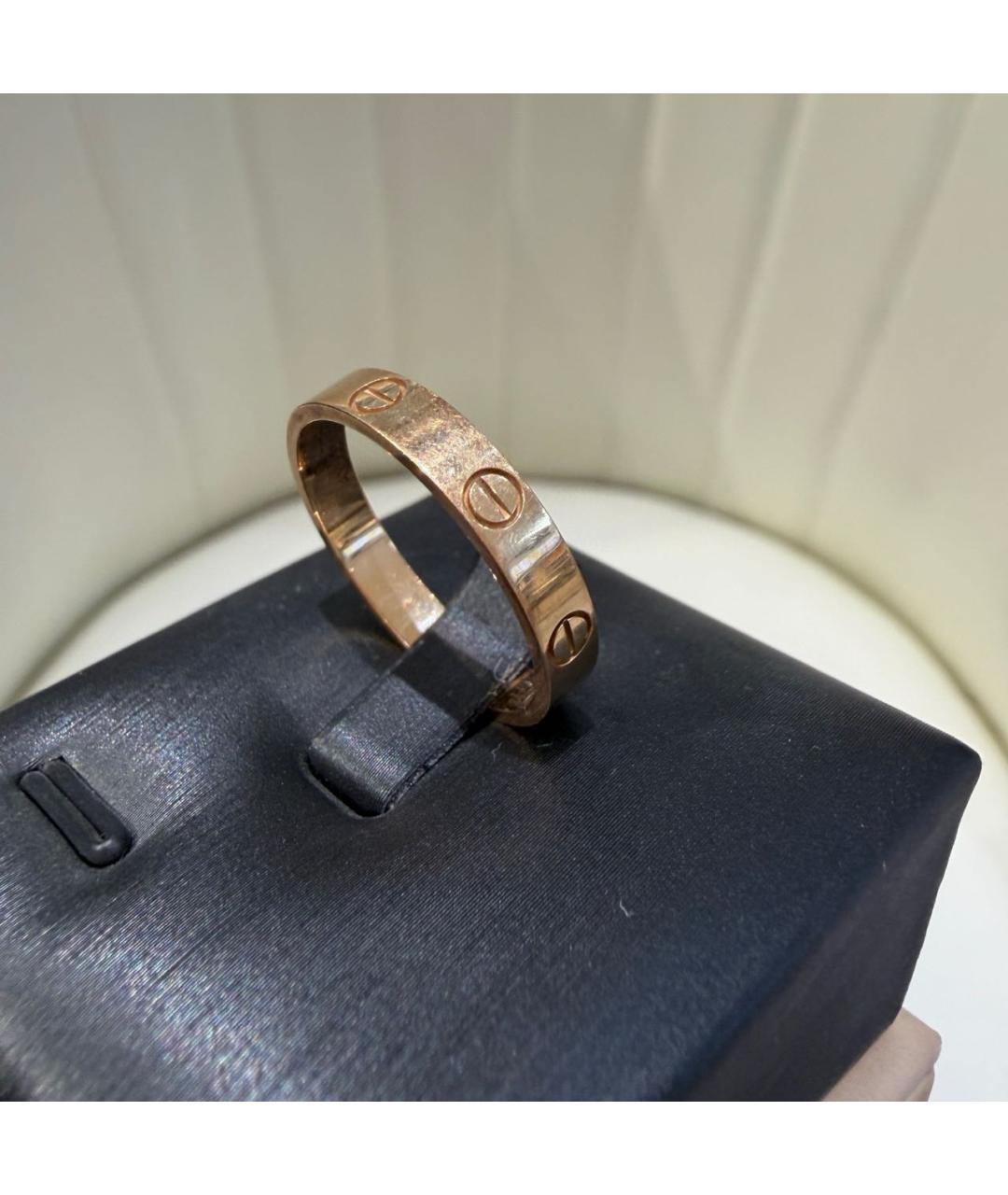 CARTIER Золотое кольцо из розового золота, фото 3