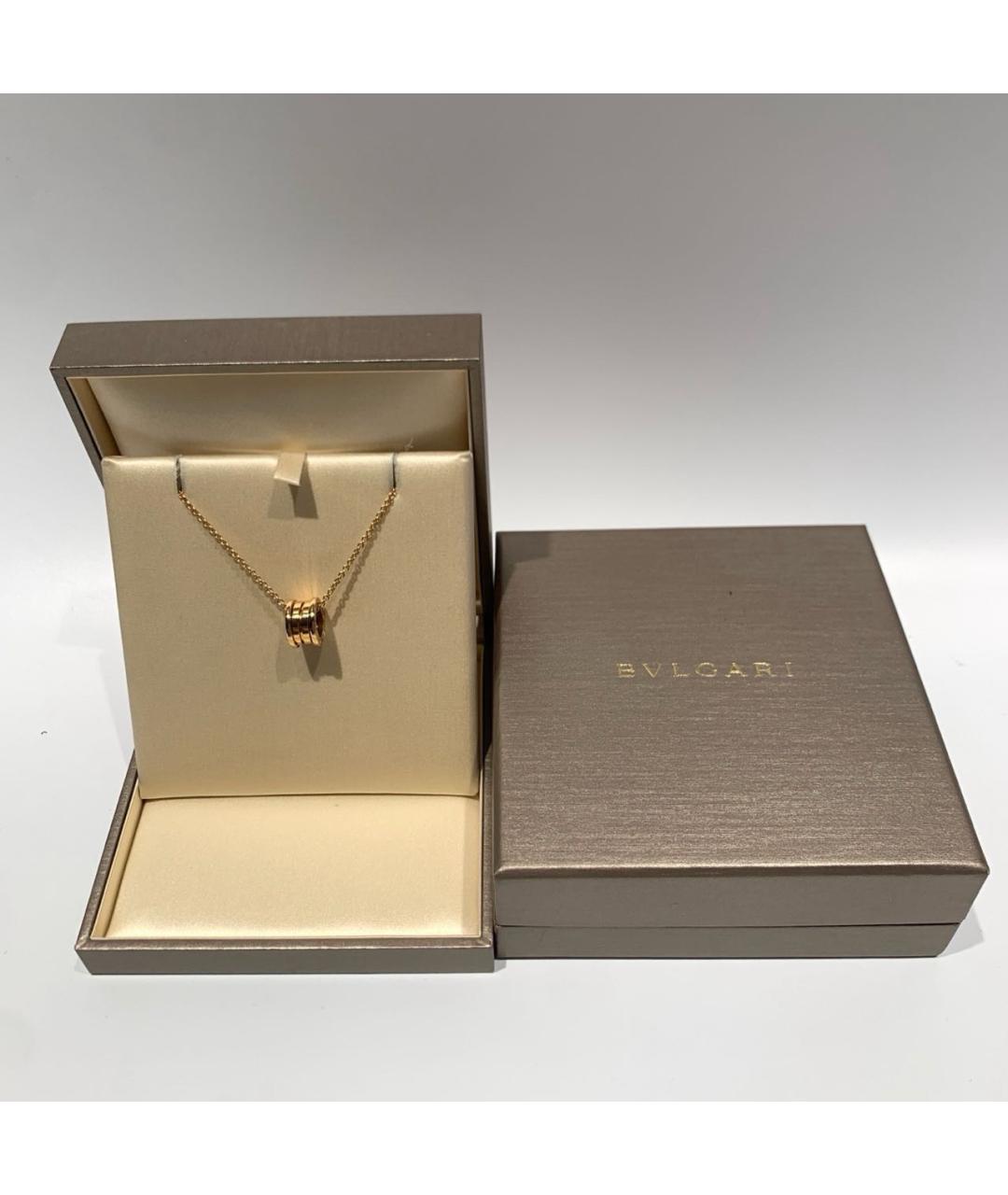 BVLGARI Золотое колье из розового золота, фото 4