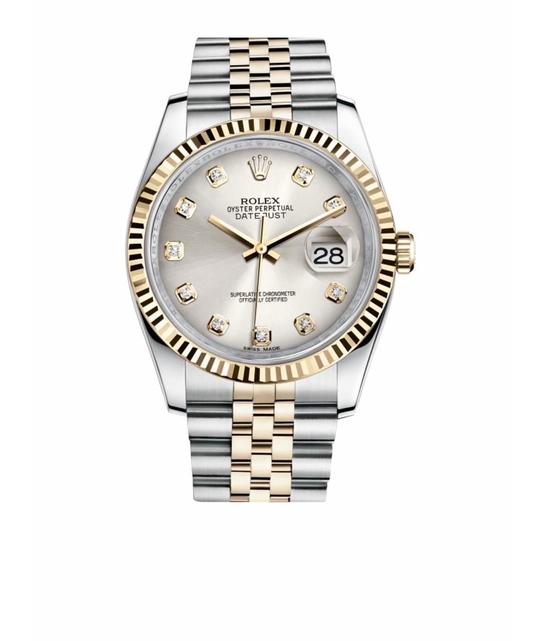 ROLEX Бежевые часы из желтого золота, фото 1