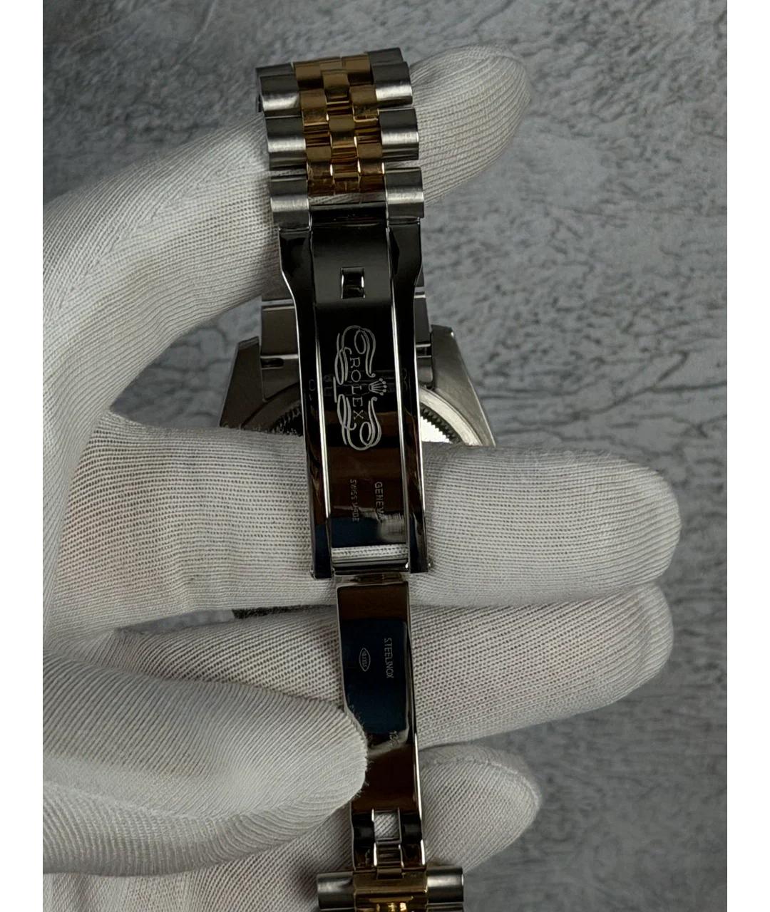 ROLEX Бежевые часы из желтого золота, фото 6