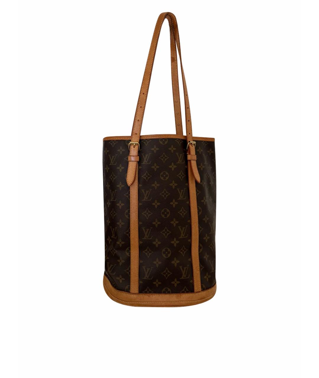 LOUIS VUITTON Коричневая канва сумка через плечо, фото 1