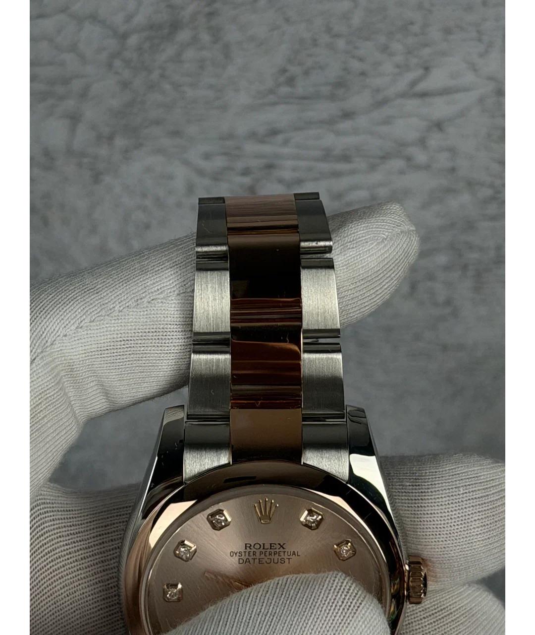 ROLEX Золотые часы из розового золота, фото 5