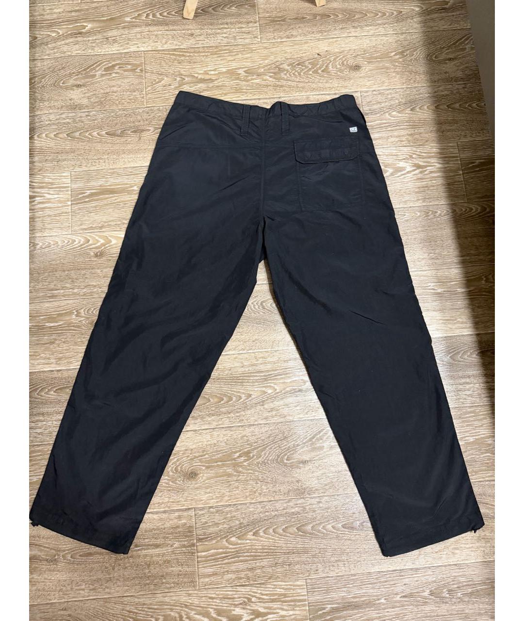 CP COMPANY Черные полиамидовые повседневные брюки, фото 2