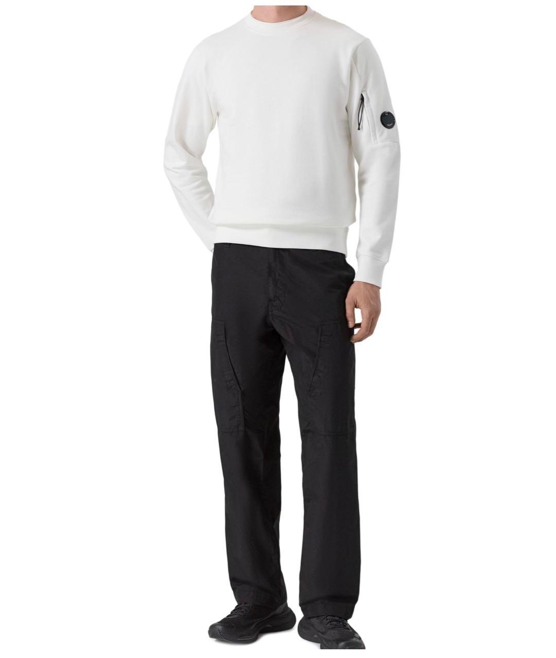 CP COMPANY Черные полиамидовые повседневные брюки, фото 6