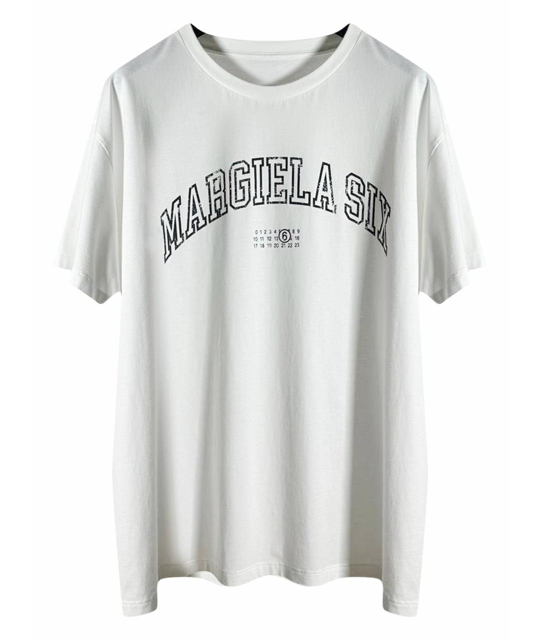 MM6 MAISON MARGIELA Белая футболка, фото 1