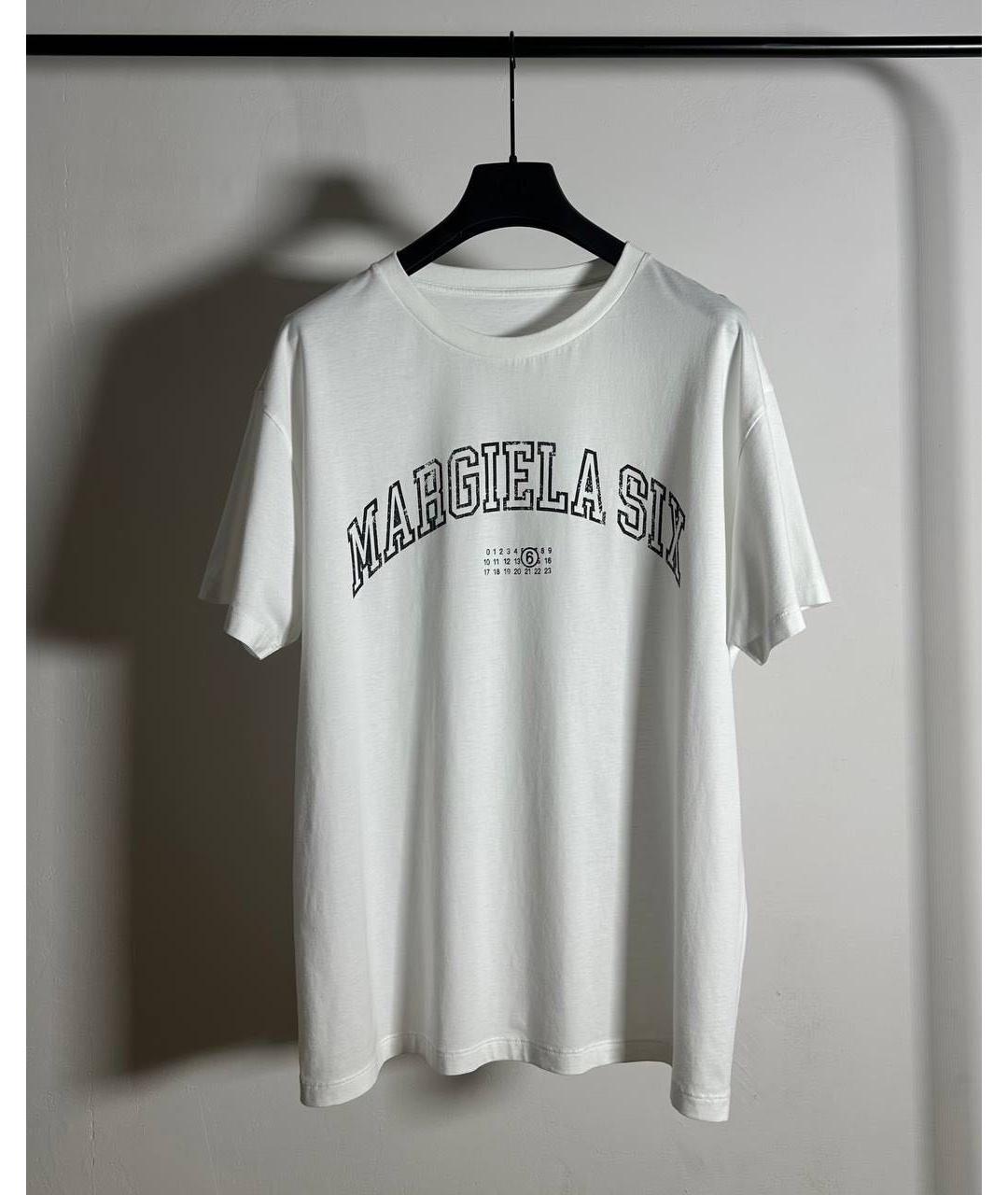 MAISON MARGIELA Белая футболка, фото 8