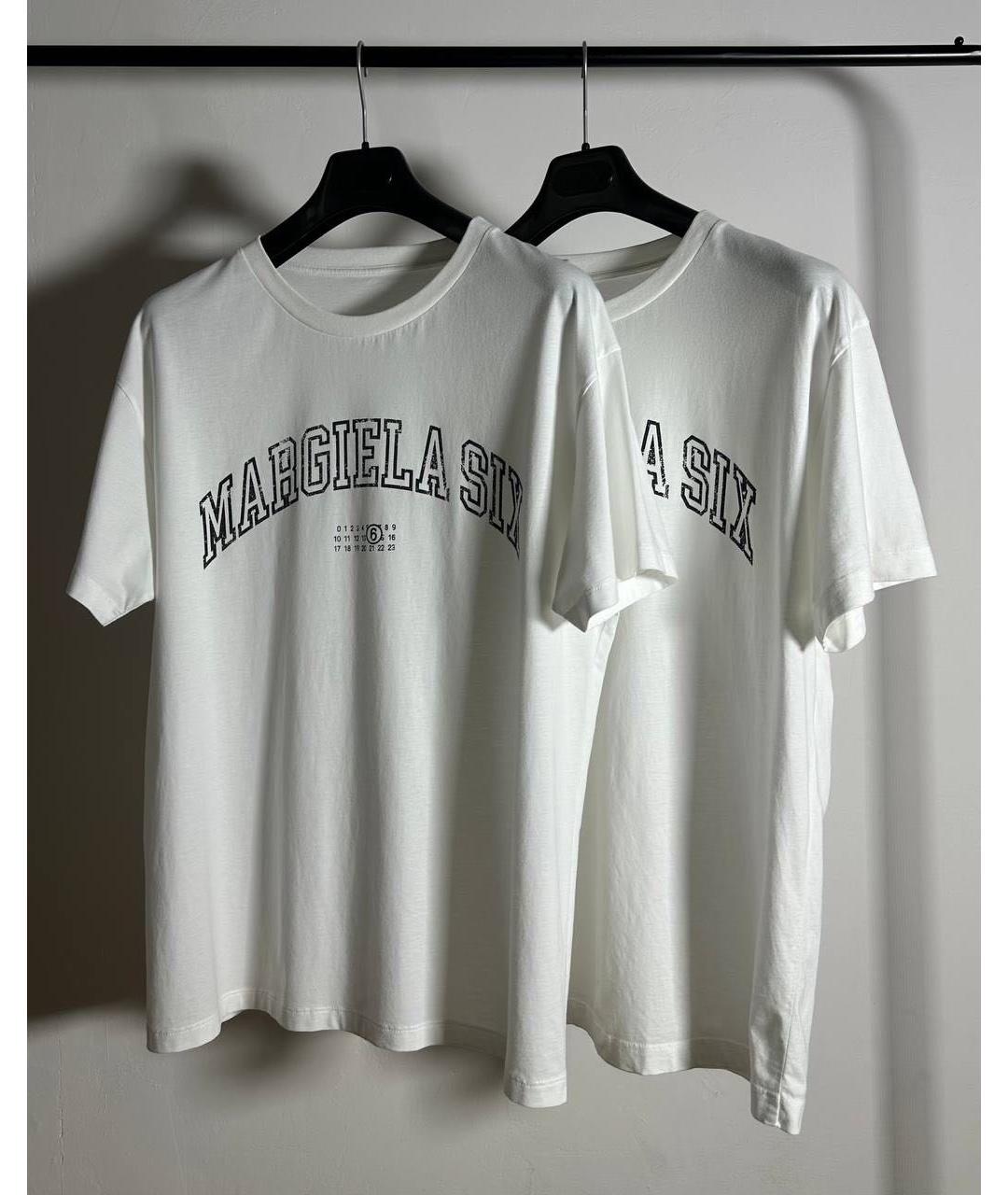 MAISON MARGIELA Белая футболка, фото 3
