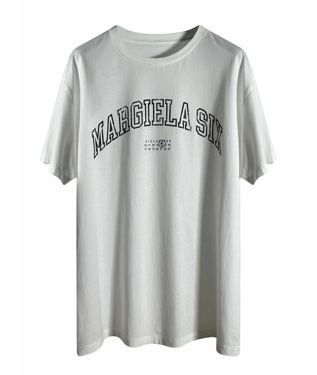 MAISON MARGIELA Белая футболка, фото 1