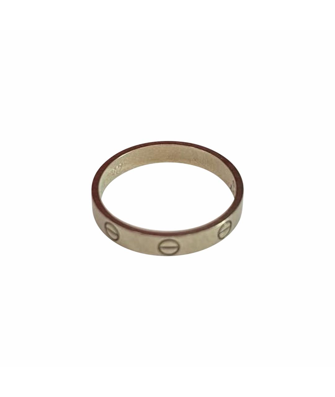 CARTIER Серебряное кольцо из белого золота, фото 1