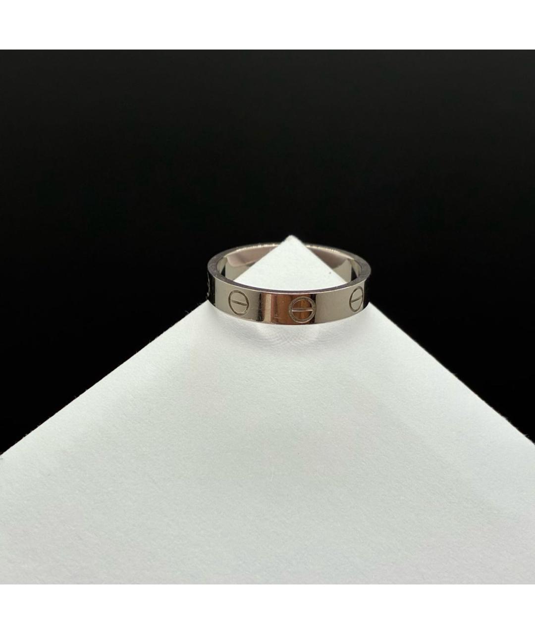 CARTIER Серебряное кольцо из белого золота, фото 4