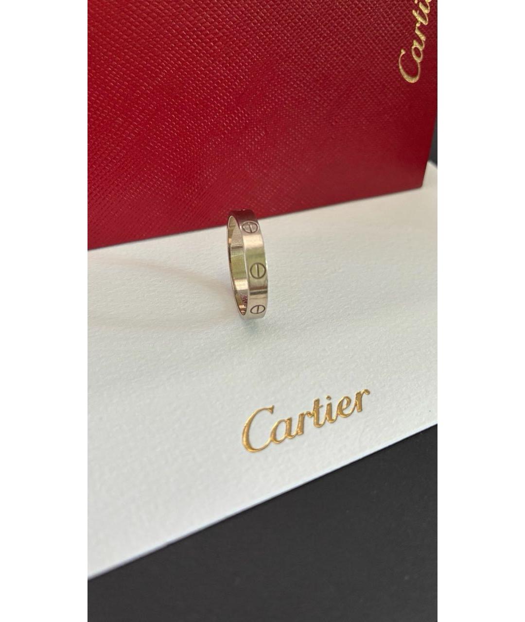 CARTIER Серебряное кольцо из белого золота, фото 2