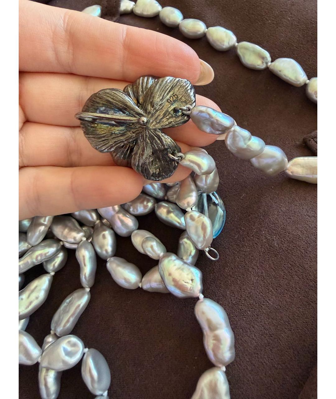 MICHAEL ARAM Мульти жемчужное колье, фото 5